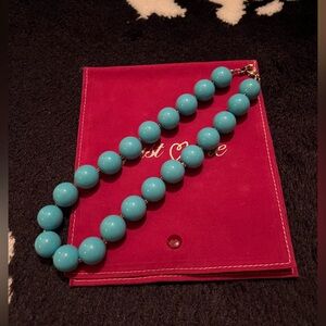 NWOT 16" Turquoise Beaded Necklace